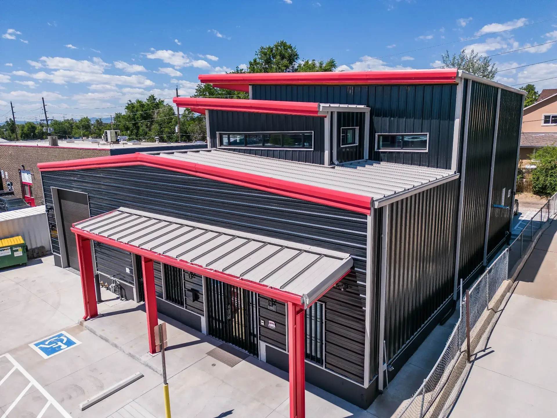 Car Wash Facility Roofing
